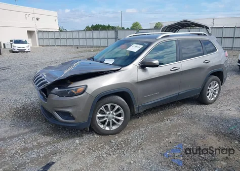 2019 Jeep Cherokee Latitude Fwd из США, поврежденный, VIN 1C4PJLCB1KD222987